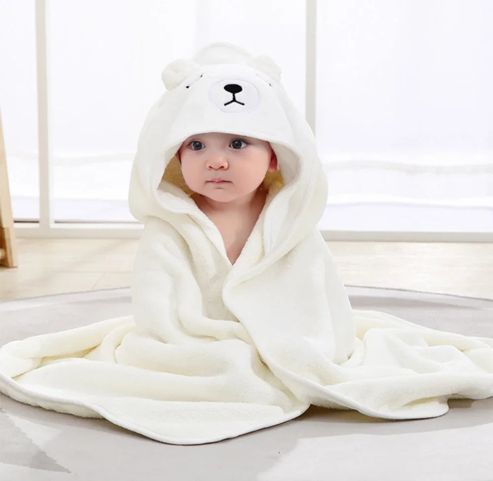 BabyWrap - la serviette de bain toute douce