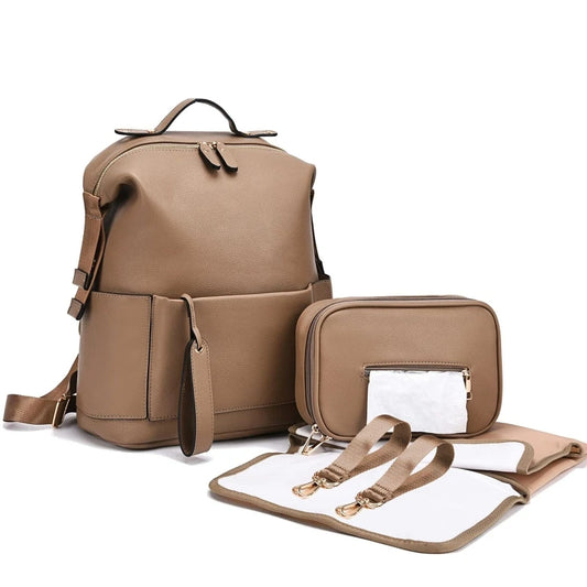 LE SCARLETT - SAC A LANGER CUIR CAMEL