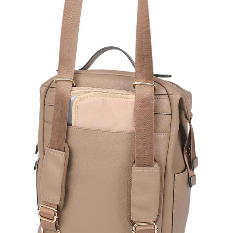 LE SCARLETT - SAC A LANGER CUIR CAMEL